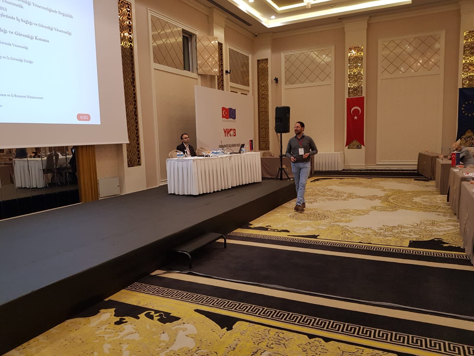 YİKOB projesinde sunumlar gerçekleştirildi.