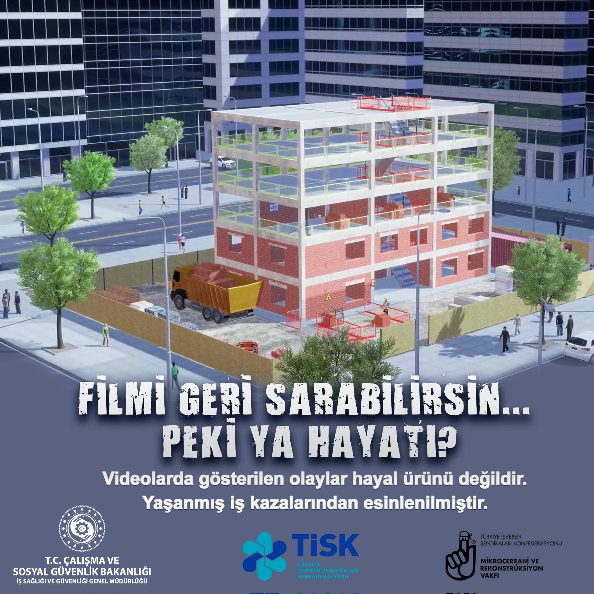 İnşaat sektörüne yönelik animasyon videosu yayınlandı.