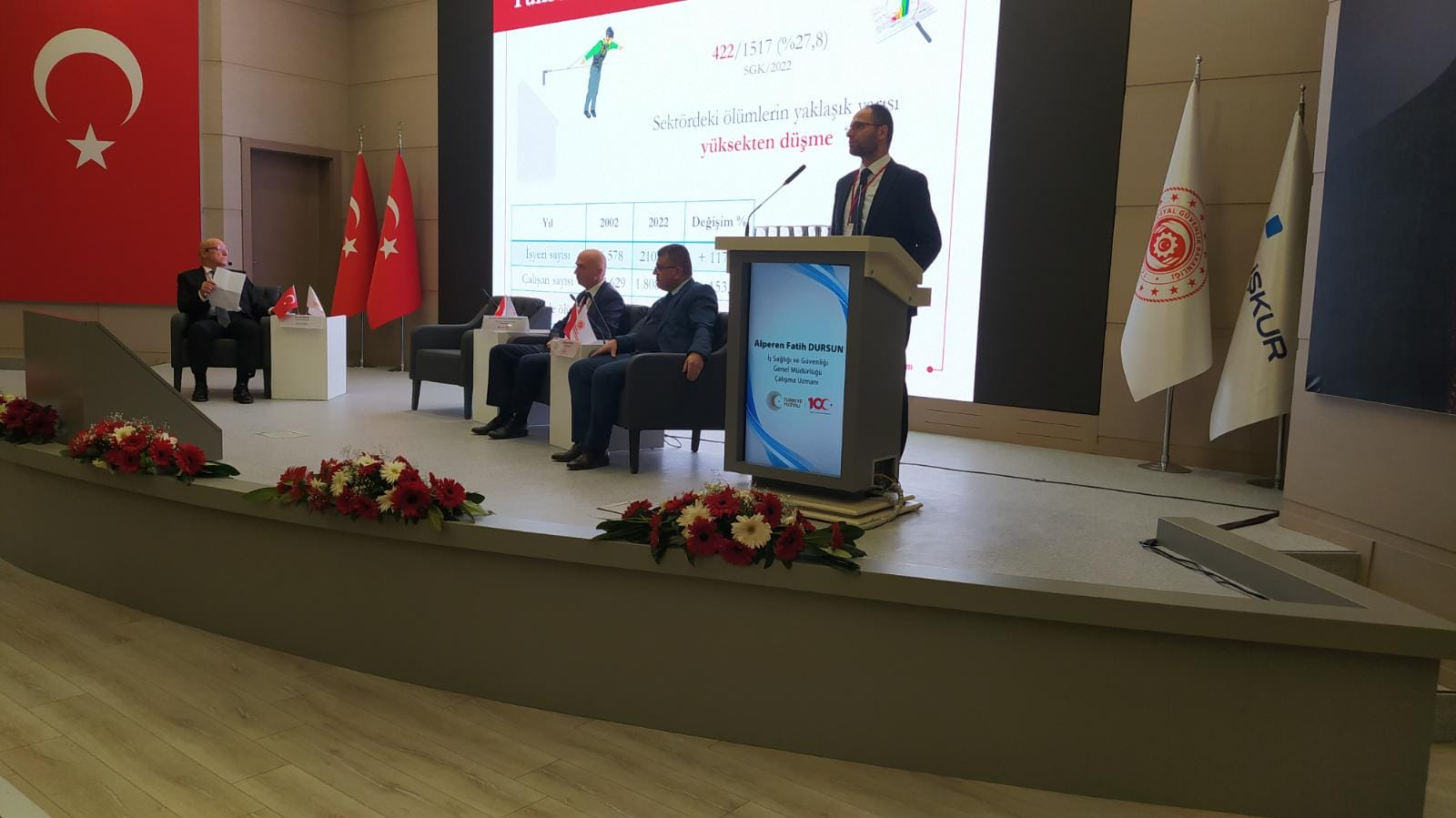 İş kazalarına önleyici yaklaşımlar semineri gerçekleştirildi.