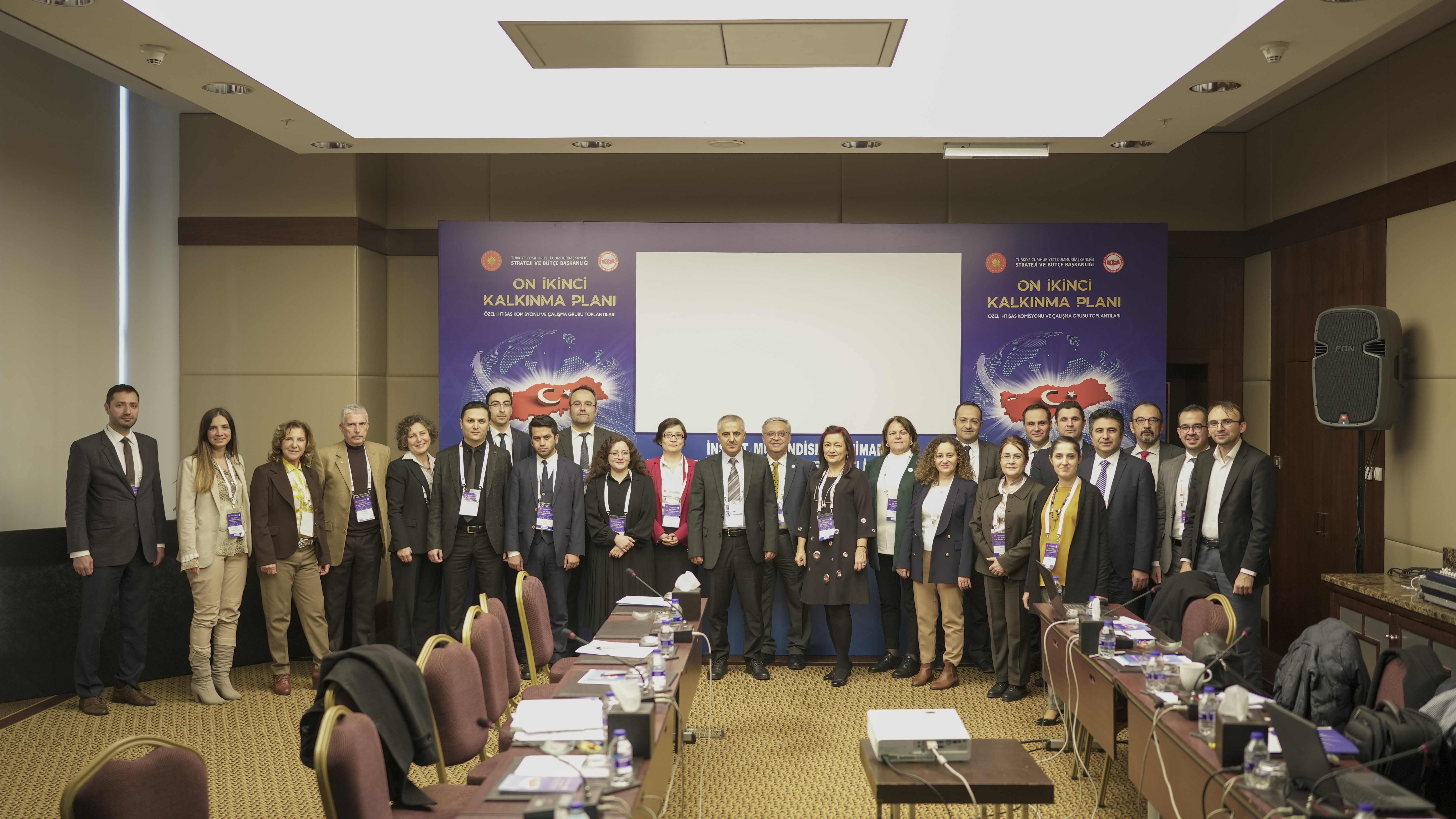 12. Kalkınma Planı hazırlık çalışmalarına katıldık.